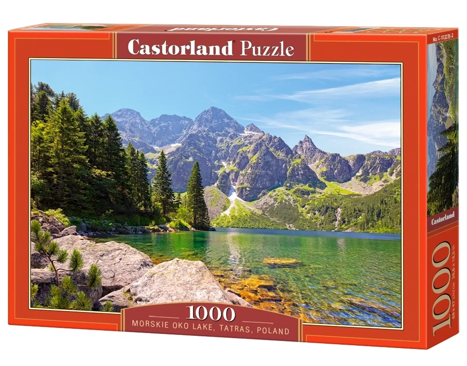 Puzzle 1000 Piezas | Lago Morskie Oko, Tatras, Polonia 1