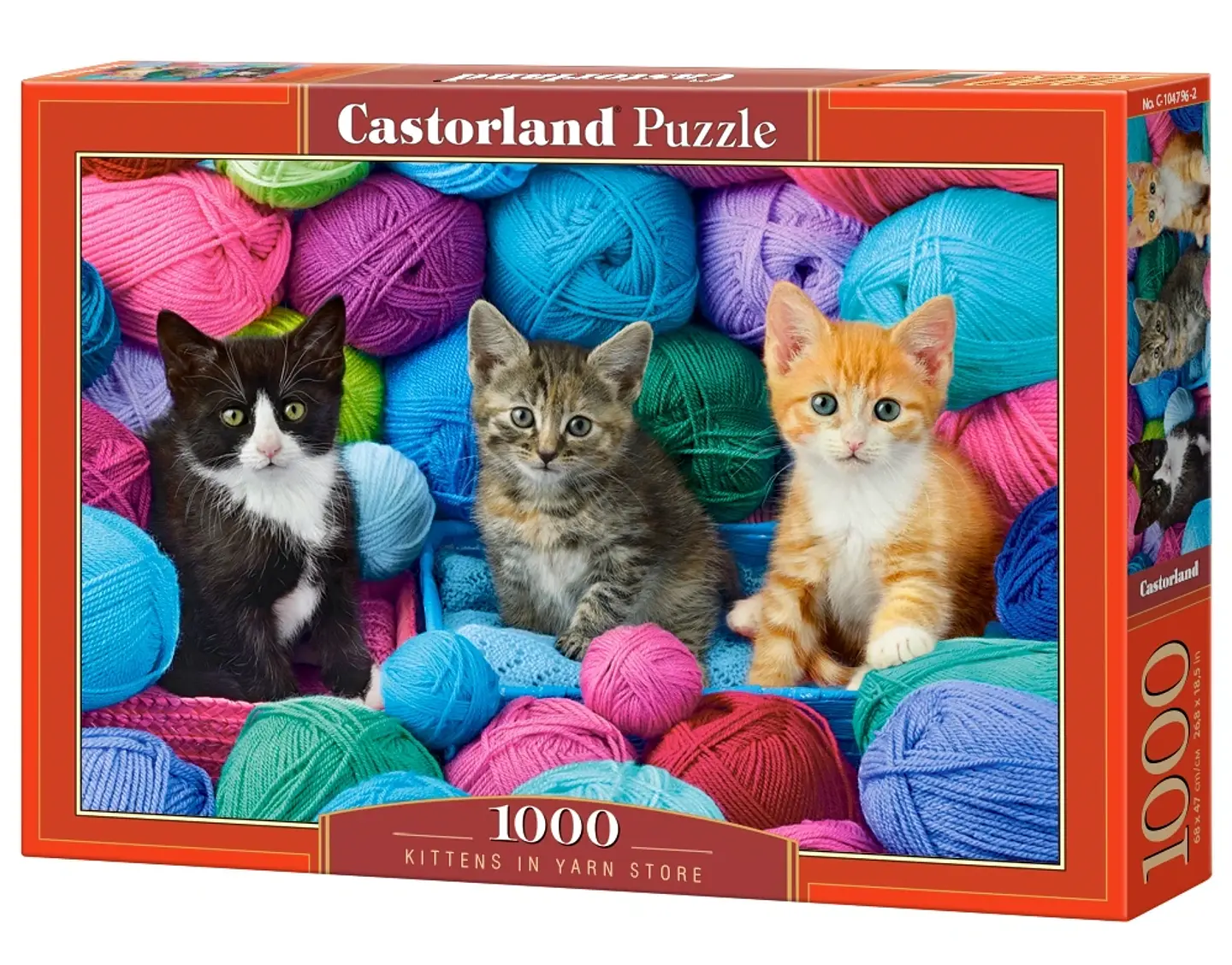 Puzzle 1000 Piezas | Gatitos en la Tienda de Lana 1