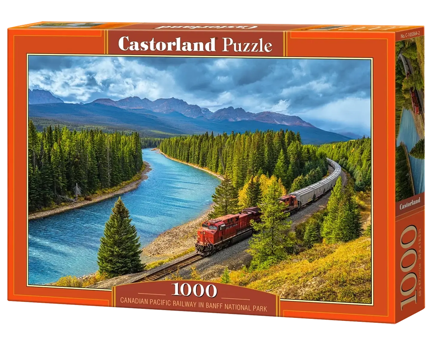 Puzzle 1000 Piezas | Ferrocarril Canadian Pacific 1