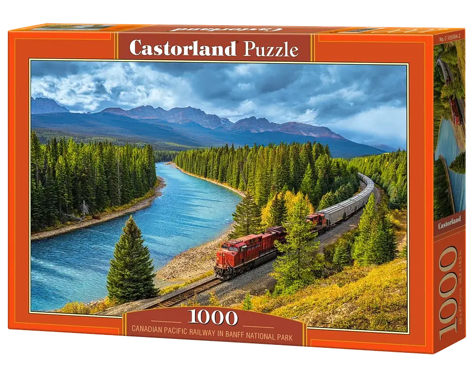 Puzzle 1000 Piezas | Ferrocarril Canadian Pacific 1