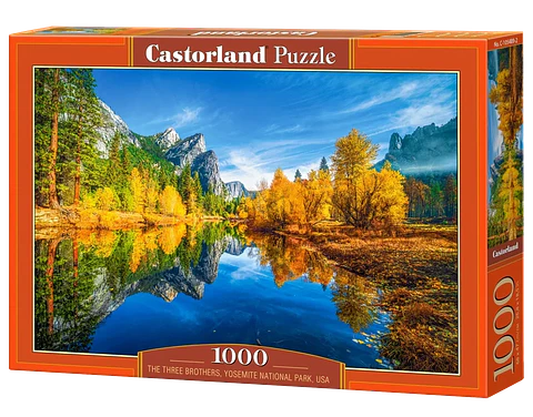 Puzzle 1000 Piezas | Los Tres Hermanos, Parque Nacional Yosemite, EE. UU.