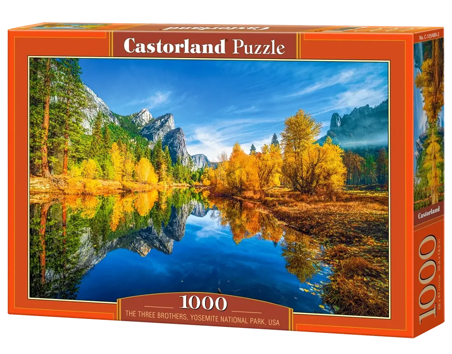 Puzzle 1000 Piezas | Los Tres Hermanos, Parque Nacional Yosemite, EE. UU. 1
