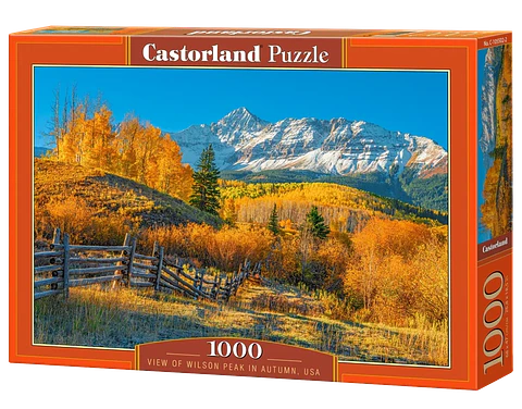 Puzzle 1000 Piezas | Vista del Pico Wilson en Otoño, EE. UU.