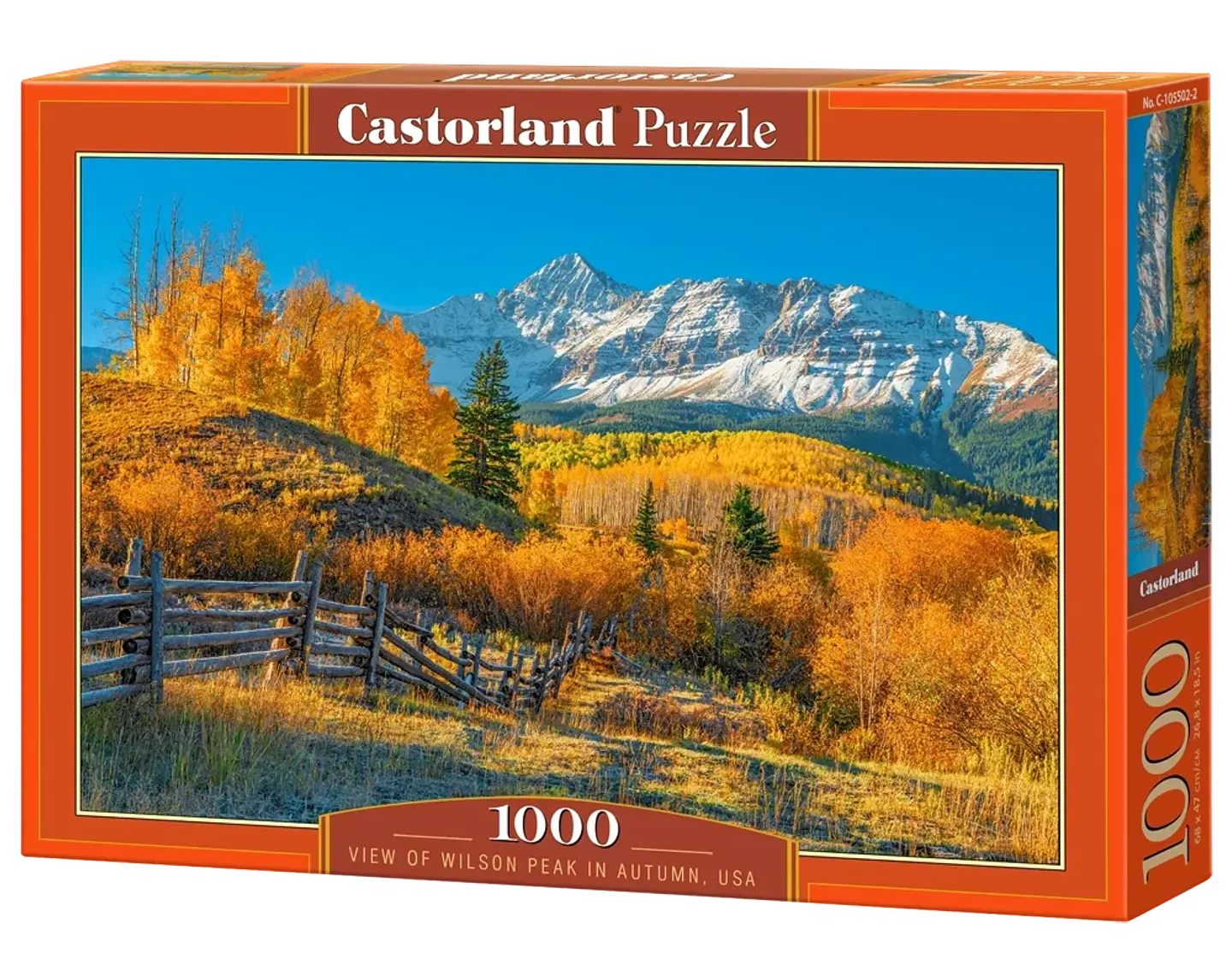 Puzzle 1000 Piezas | Vista del Pico Wilson en Otoño, EE. UU. 1