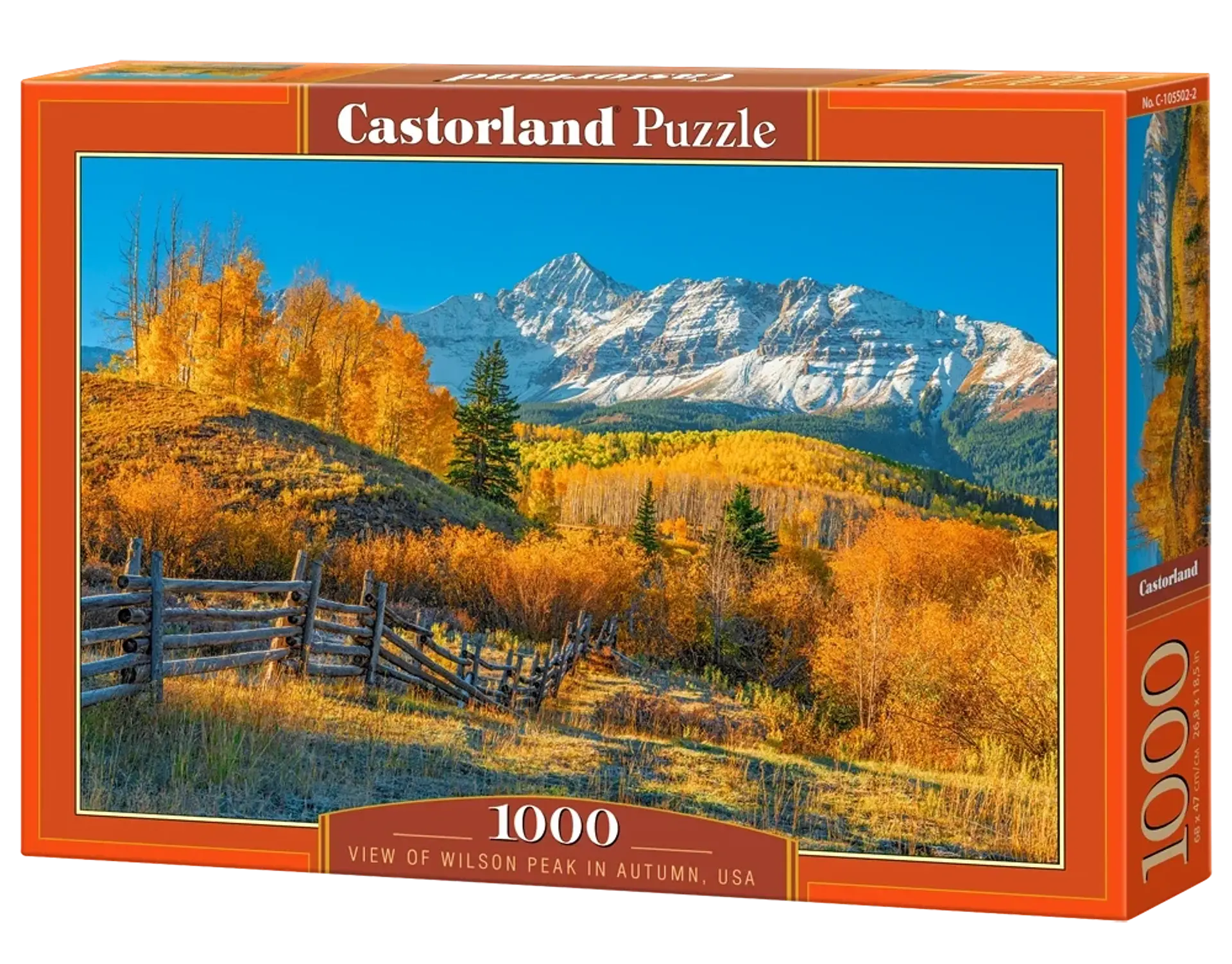 Puzzle 1000 Piezas | Vista del Pico Wilson en Otoño, EE. UU. 1
