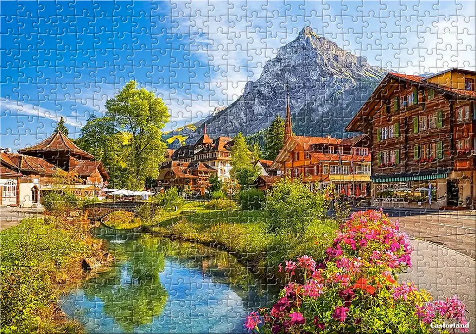 Puzzle 500 Piezas | Kandersteg, Suiza 4