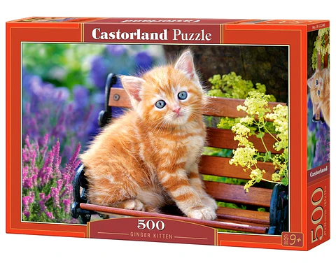 Puzzle 500 Piezas | Gatito Pelirrojo