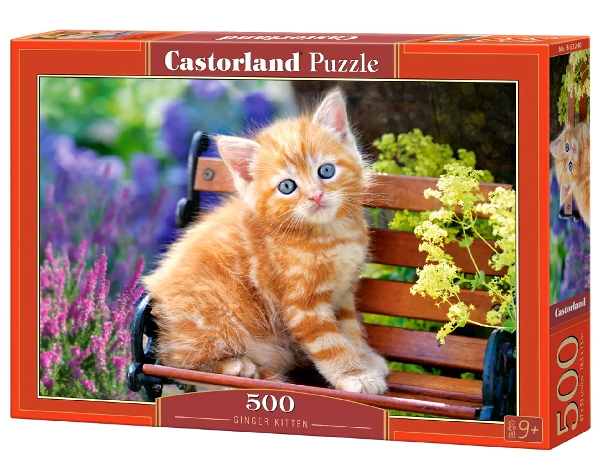Puzzle 500 Piezas | Gatito Pelirrojo 1