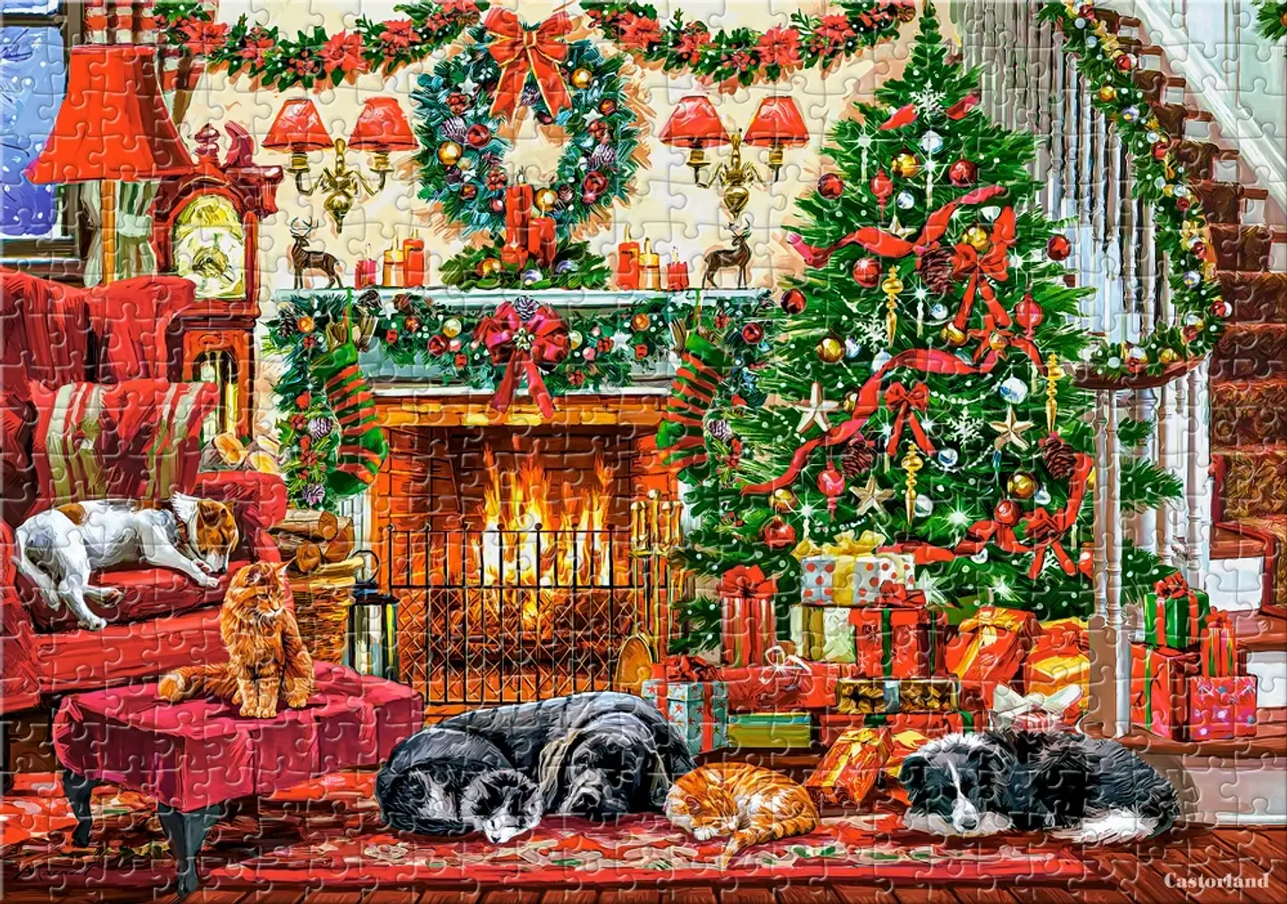 Puzzle 500 Piezas | Chimenea Acogedora 2
