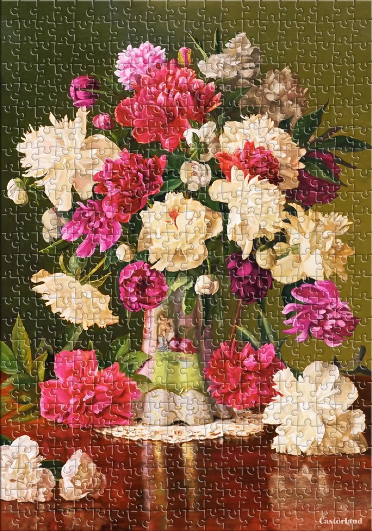 Puzzle 500 Piezas | Hermosas Peonías 2