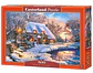 Puzzle 500 Piezas | Cabaña Invernal - Miniatura 1