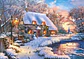 Puzzle 500 Piezas | Cabaña Invernal - Miniatura 4