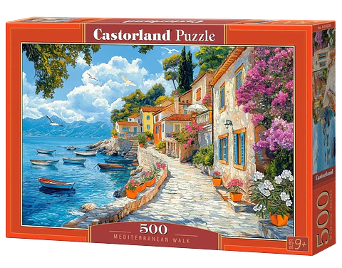 Puzzle 500 Piezas | Paseo Mediterráneo