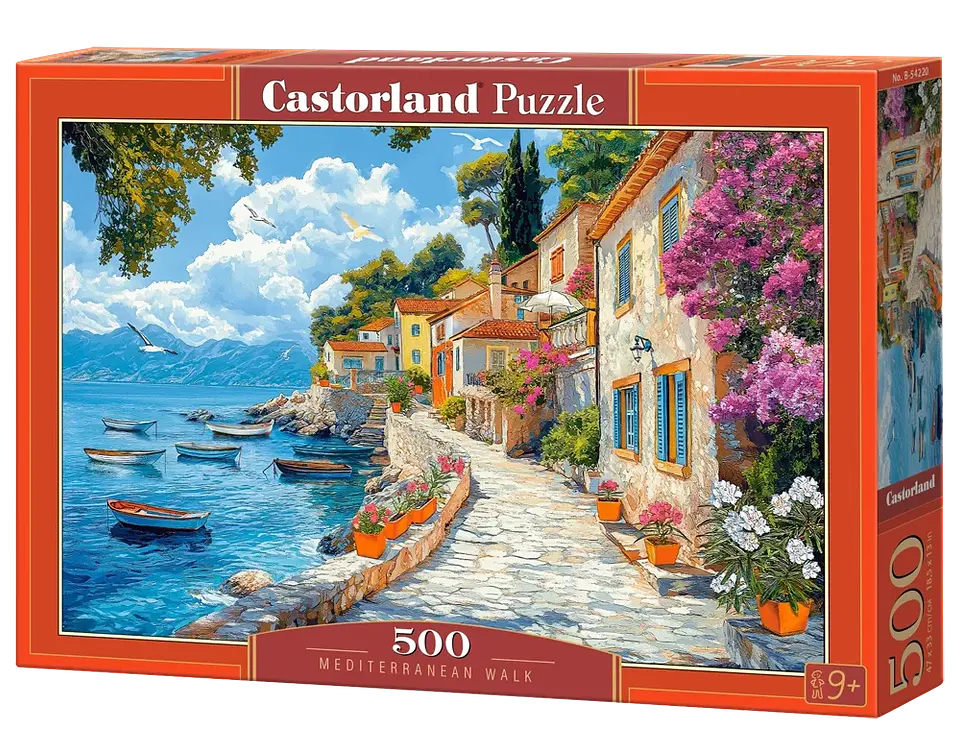 Puzzle 500 Piezas | Paseo Mediterráneo 1