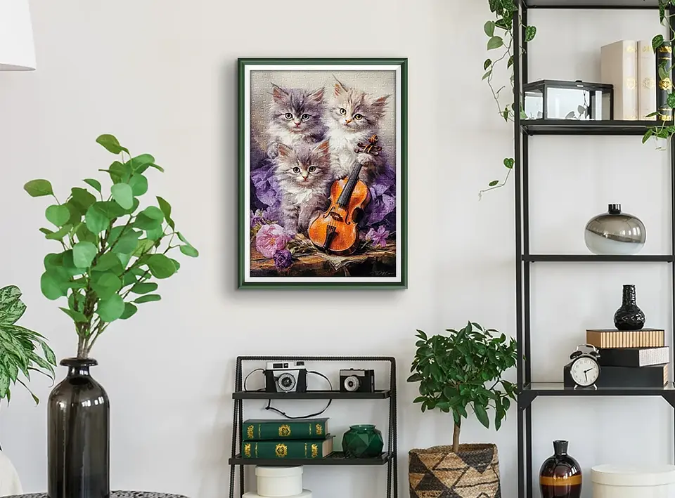 Puzzle 500 Piezas | Gatitos Musicales 3
