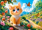 Puzzle 500 Piezas | Paseo del Gatito - Miniatura 2