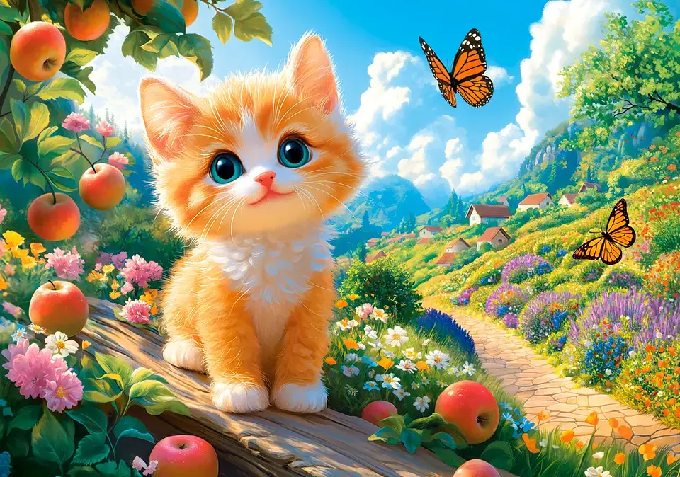 Puzzle 500 Piezas | Paseo del Gatito 2