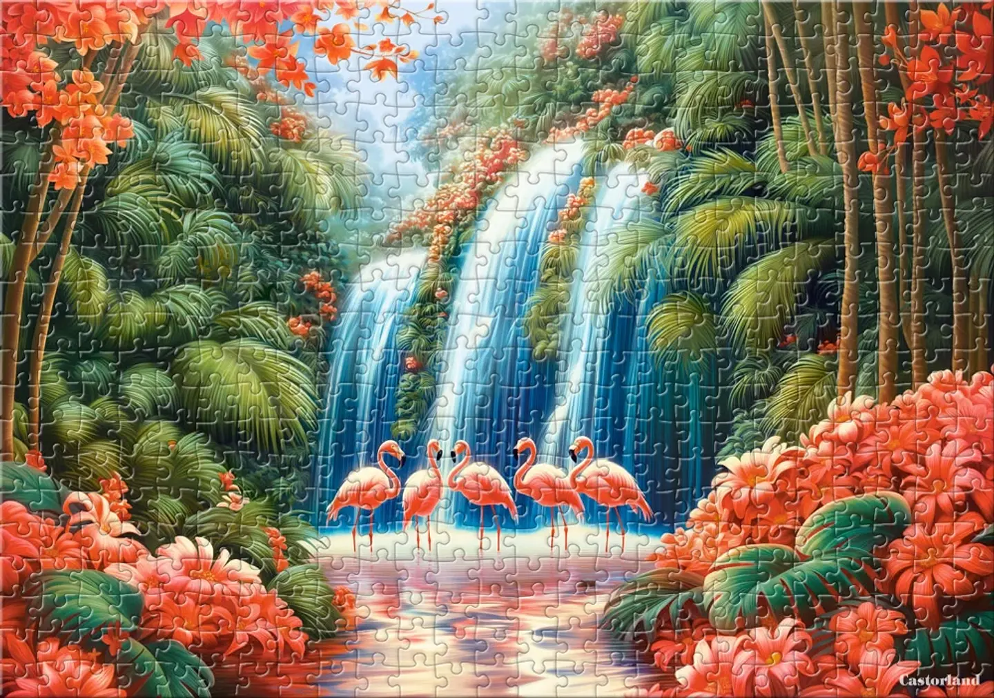 Puzzle 500 Piezas | Paraíso de Flamencos 4