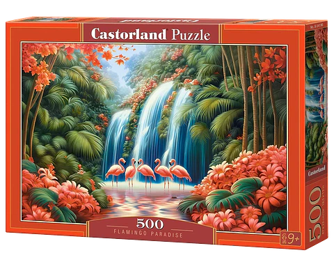 Puzzle 500 Piezas | Paraíso de Flamencos