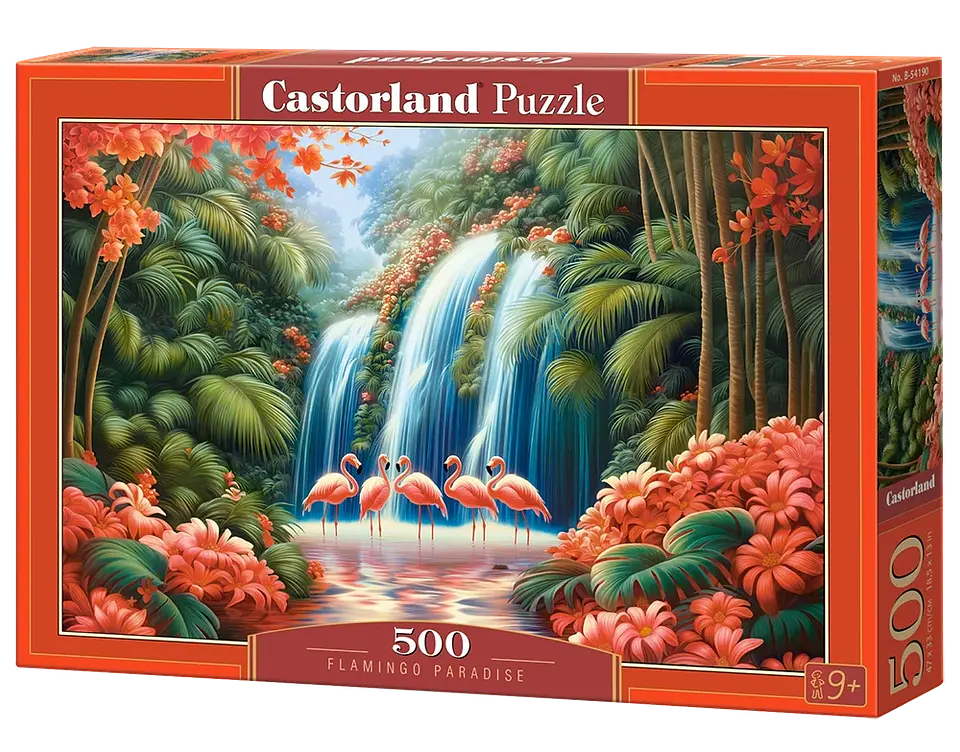 Puzzle 500 Piezas | Paraíso de Flamencos 1