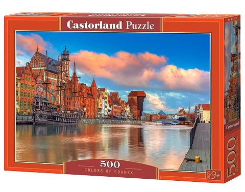 Puzzle 500 Piezas | Colores de Gdansk