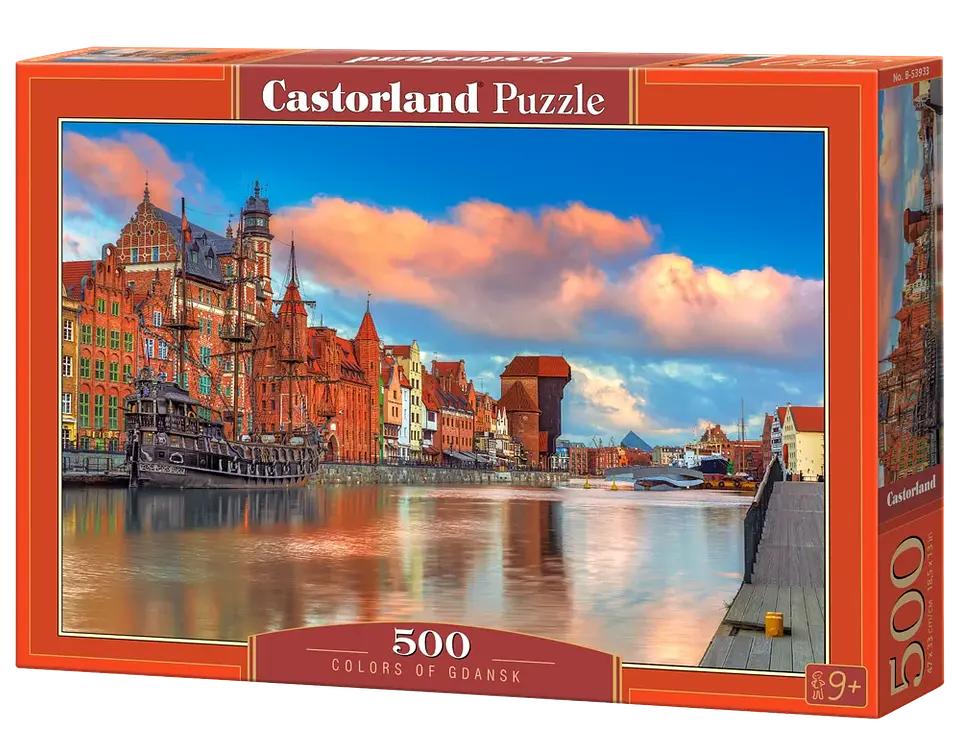 Puzzle 500 Piezas | Colores de Gdansk 1