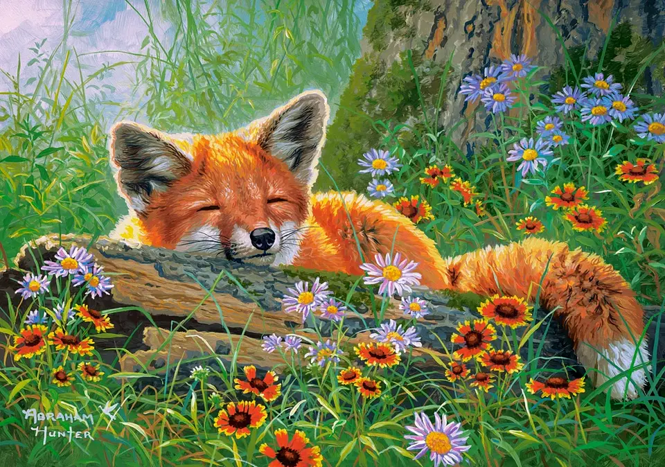 Puzzle 500 Piezas | Sueños de Zorros 2