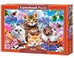 Puzzle 500 Piezas | Gatitos con Flores - Miniatura 1