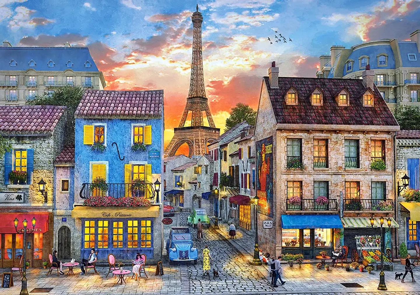 Puzzle 500 Piezas | Calles de París 2