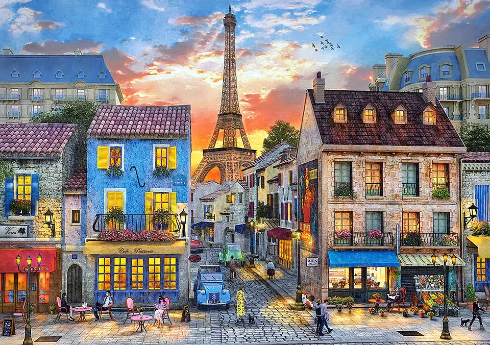 Puzzle 500 Piezas | Calles de París 2