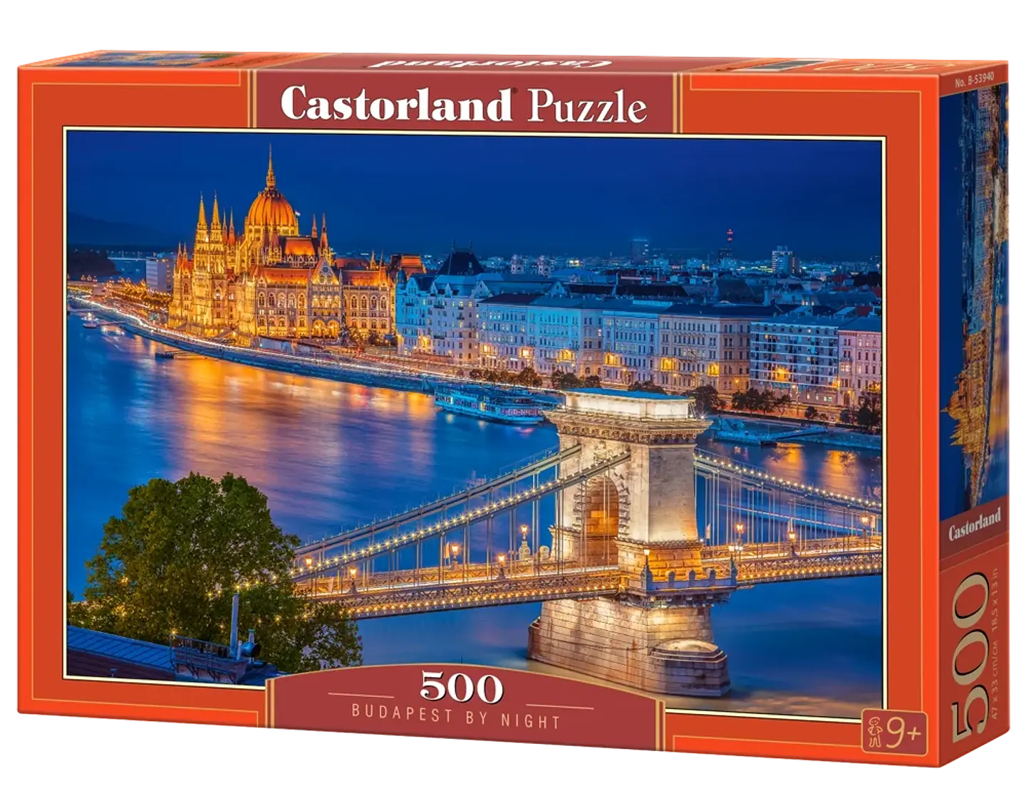 Puzzle 500 Piezas | Budapest de Noche 1