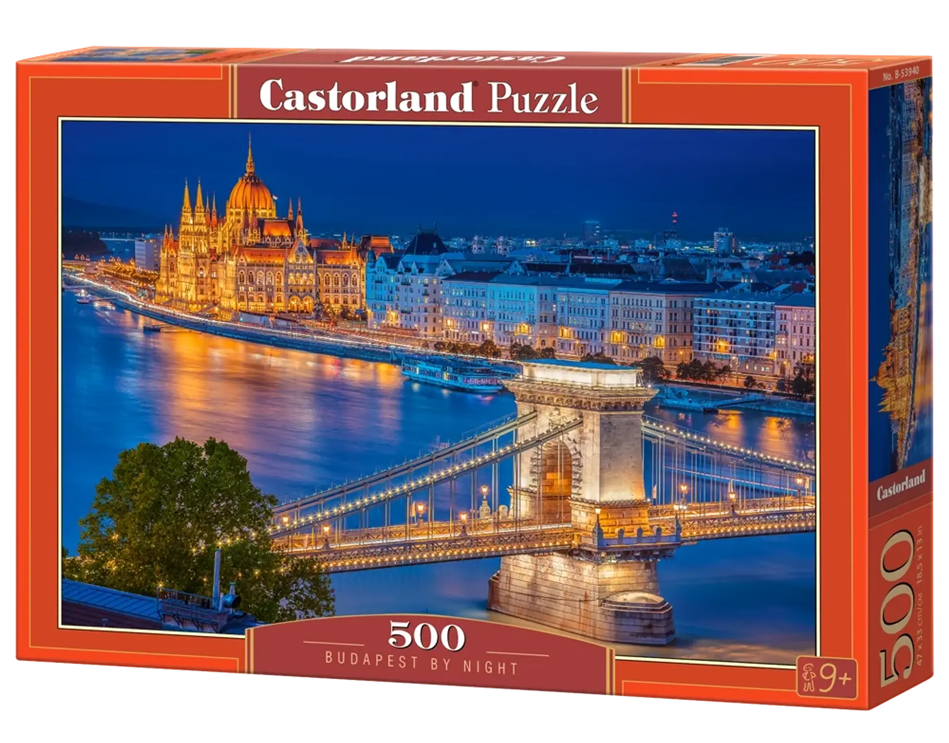 Puzzle 500 Piezas | Budapest de Noche 1