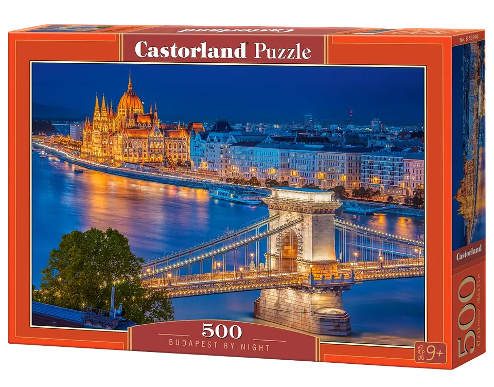 Puzzle 500 Piezas | Budapest de Noche 1