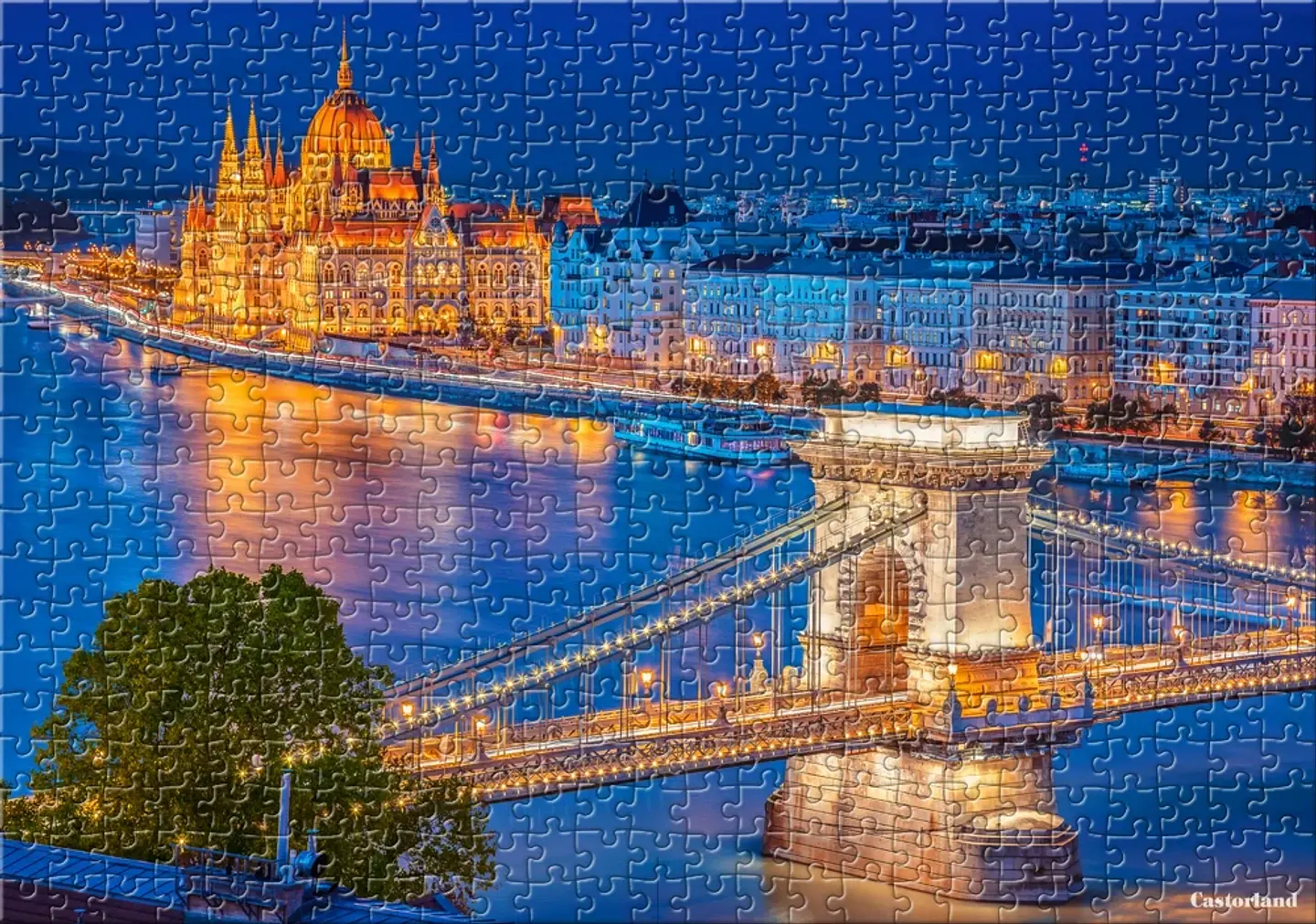 Puzzle 500 Piezas | Budapest de Noche 4