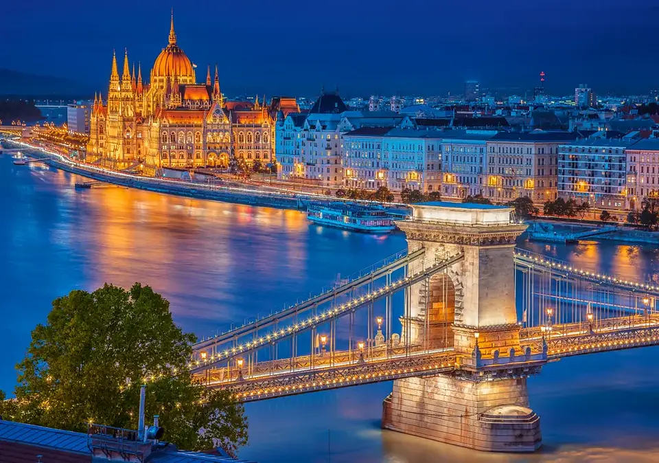 Puzzle 500 Piezas | Budapest de Noche 2