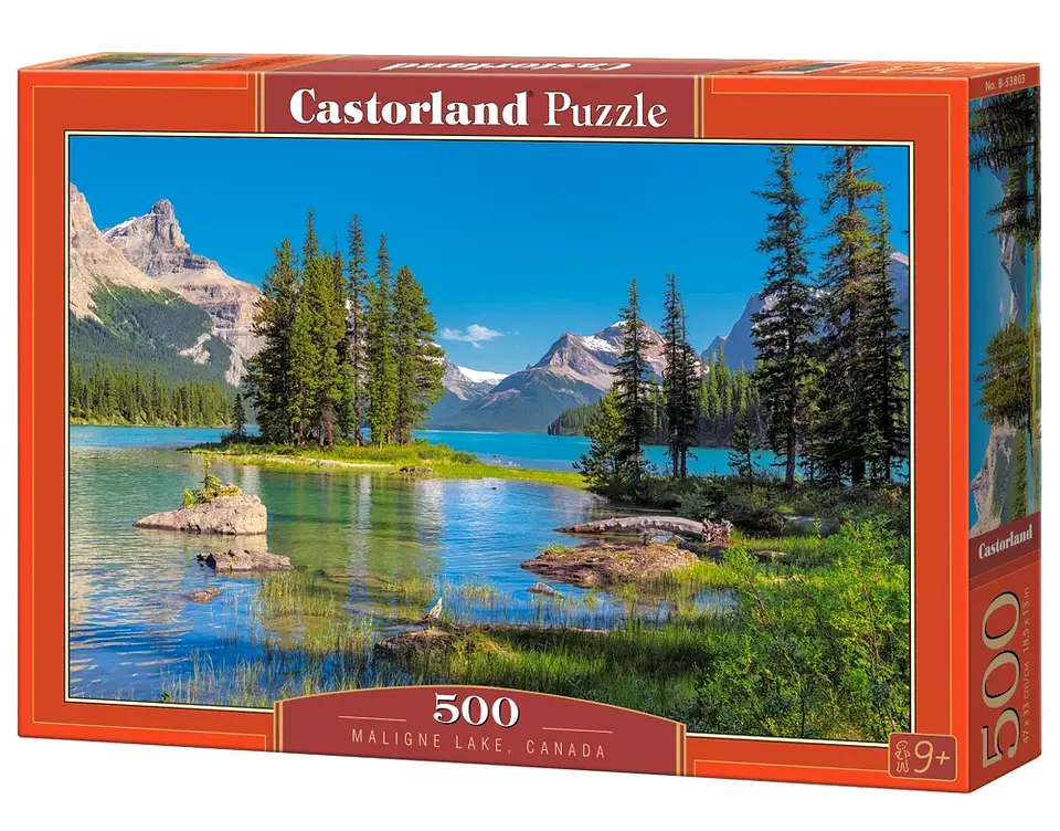 Puzzle 500 Piezas | Lago Maligne, Canadá 1