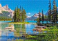 Puzzle 500 Piezas | Lago Maligne, Canadá - Miniatura 4