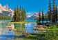 Puzzle 500 Piezas | Lago Maligne, Canadá - Miniatura 2
