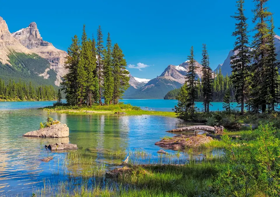 Puzzle 500 Piezas | Lago Maligne, Canadá 2
