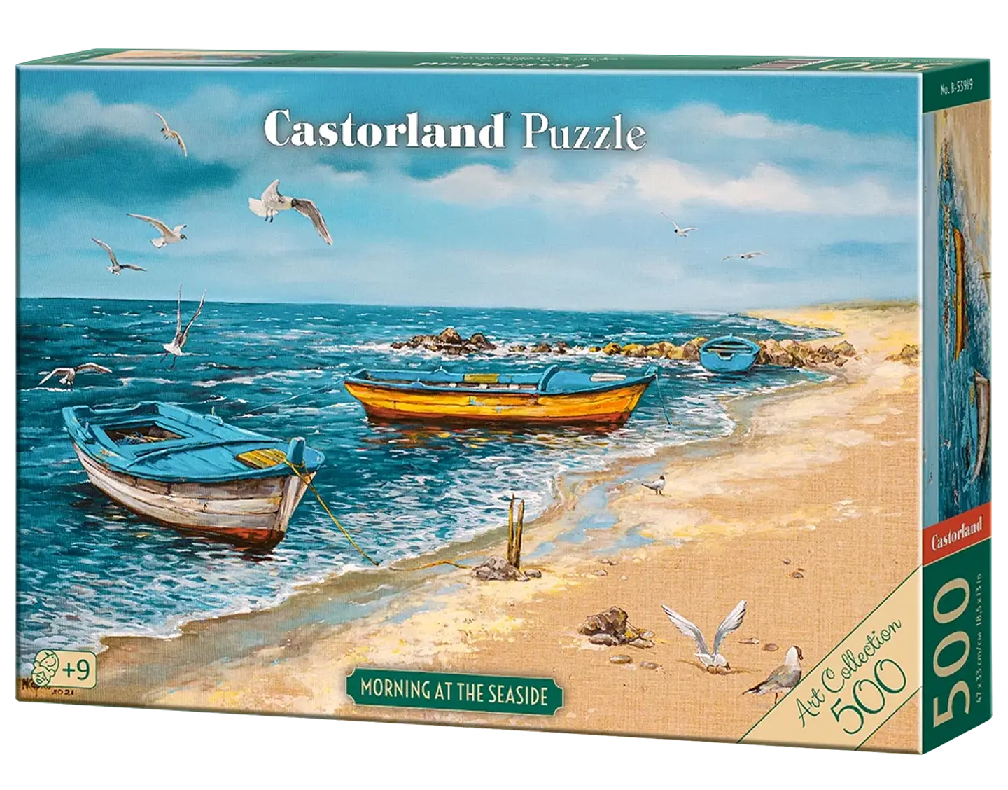 Puzzle 500 Piezas | Mañana junto al Mar 1
