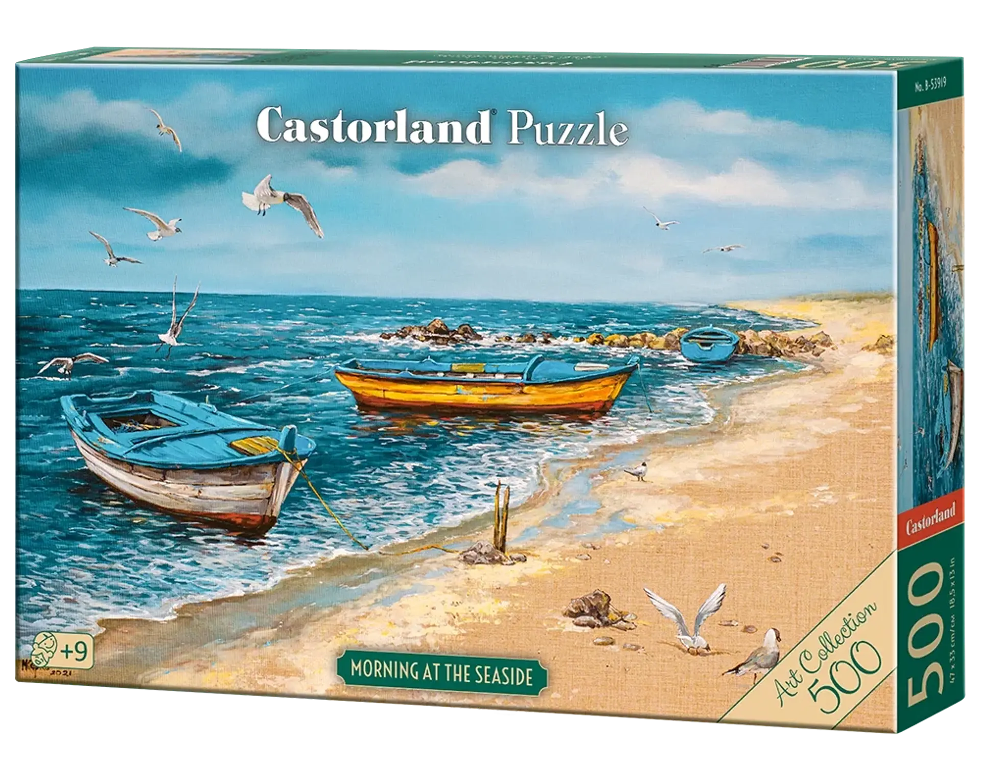 Puzzle 500 Piezas | Mañana junto al Mar 1