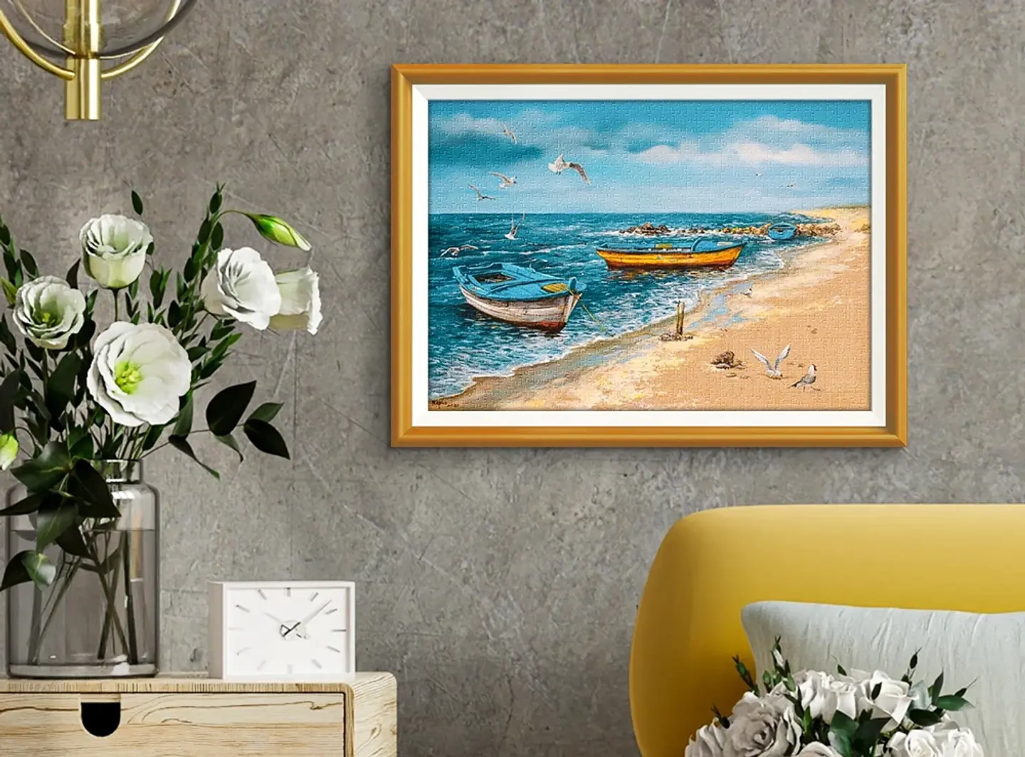 Puzzle 500 Piezas | Mañana junto al Mar 3