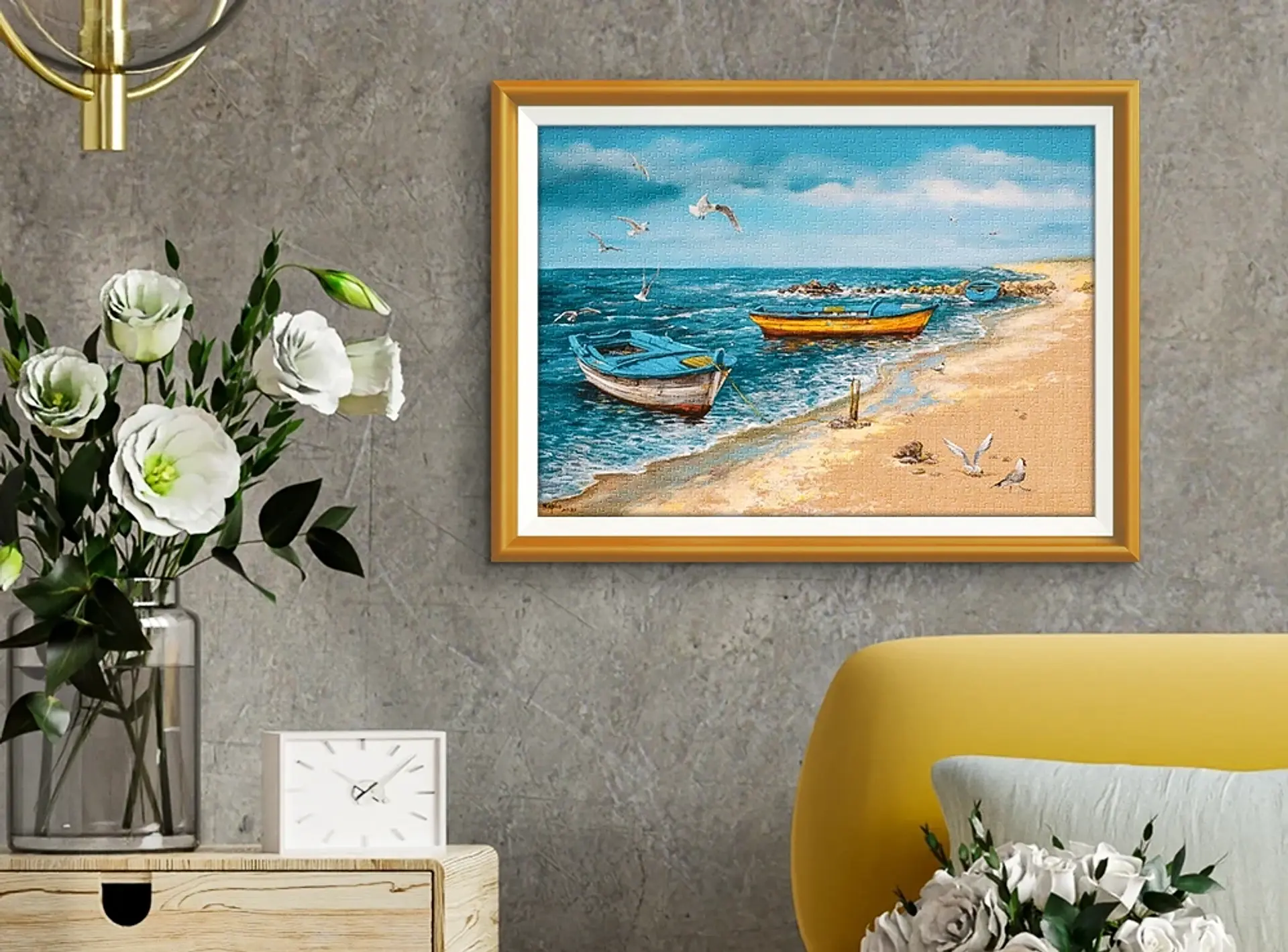 Puzzle 500 Piezas | Mañana junto al Mar 3