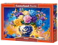 Puzzle 500 Piezas | Flores en Porcelana China - Miniatura 1