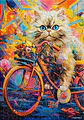 Puzzle 500 Piezas | Paseo Floral del Gatito - Miniatura 4