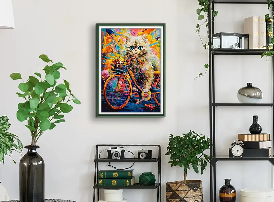 Puzzle 500 Piezas | Paseo Floral del Gatito 3