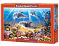 Puzzle 500 Piezas | Delfines Bajo el Agua - Miniatura 1