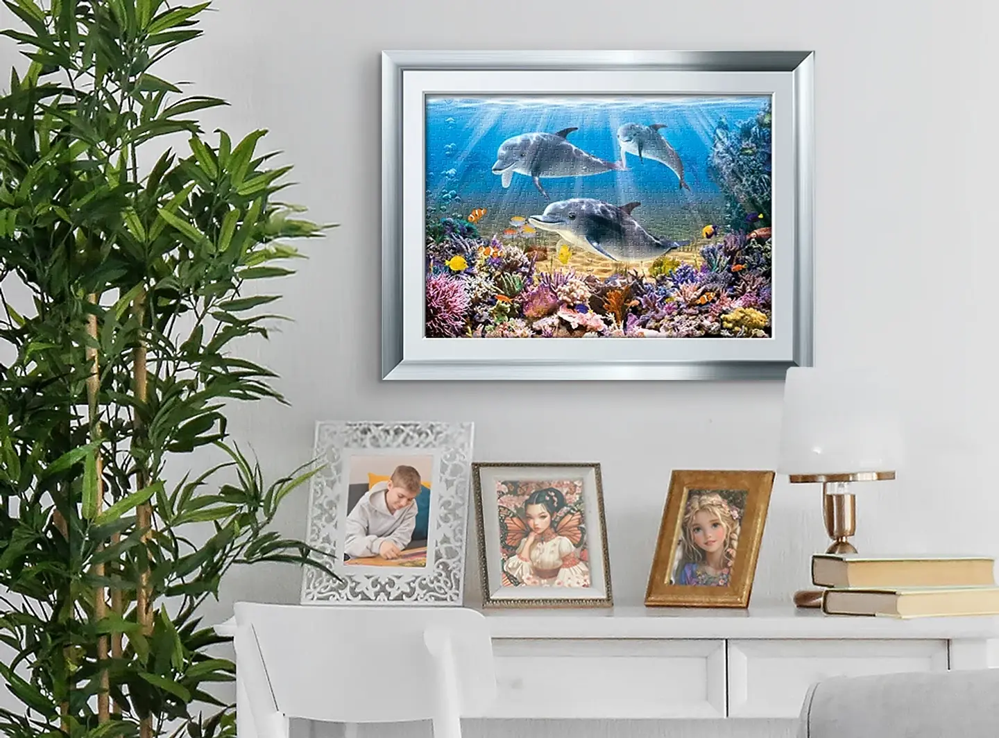 Puzzle 500 Piezas | Delfines Bajo el Agua 2