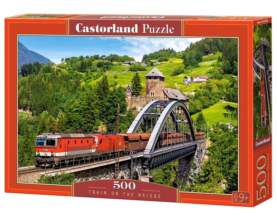 Puzzle 500 Piezas | Tren sobre el Puente 1