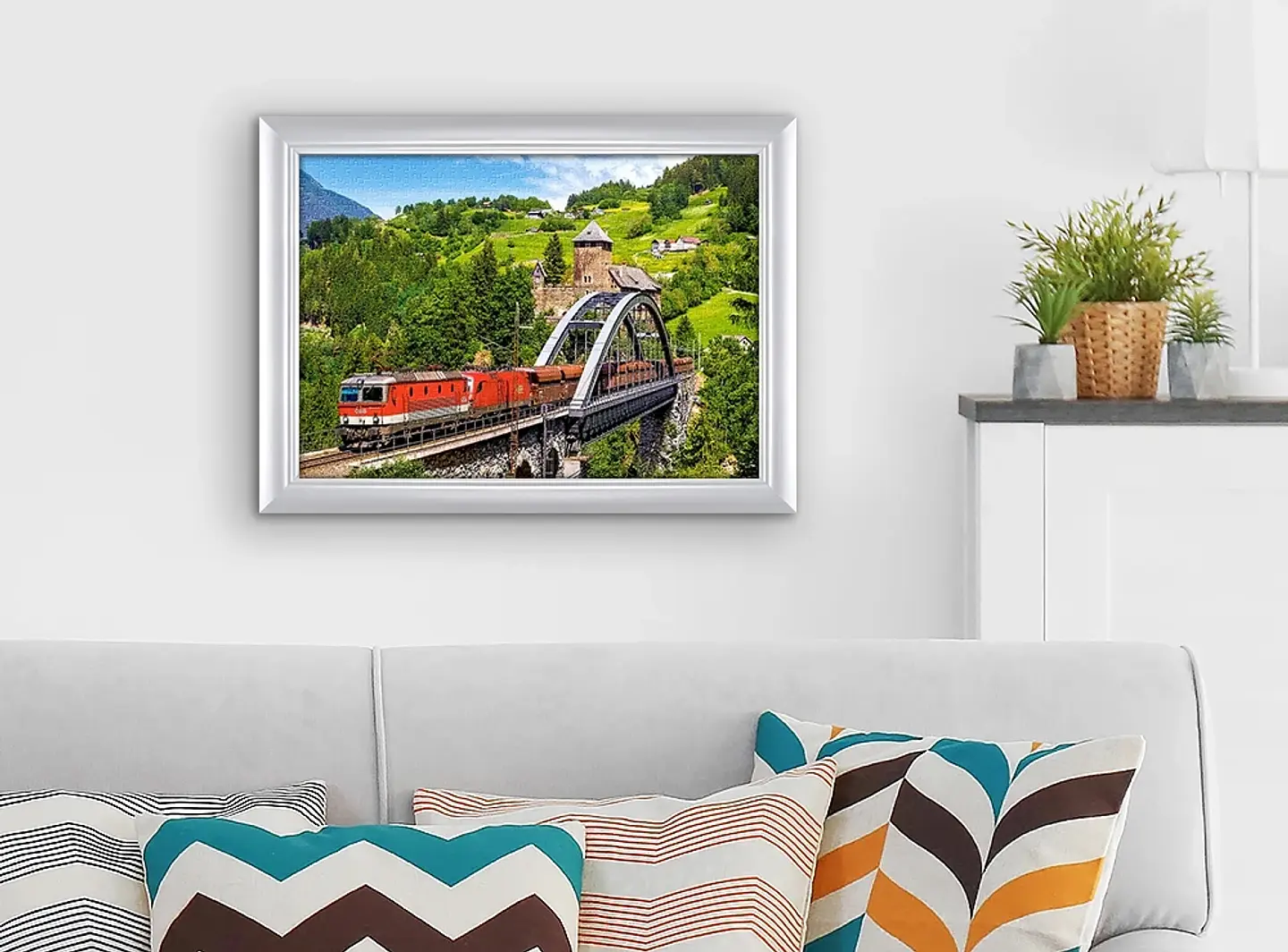 Puzzle 500 Piezas | Tren sobre el Puente 3